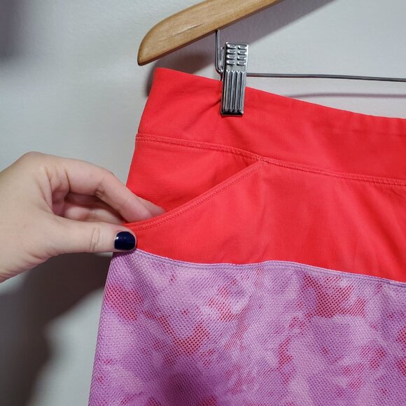 ADIDAS Pull-On Golf Skort Shorts Skirt Pleated Lined Sport Stretch Women's Large - Picture 3 of 15